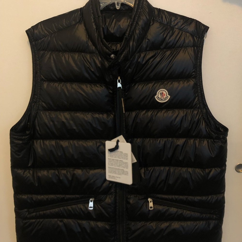 Moncler for Lamborghini Black Vest